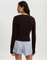 Cotton On Body - Fluffy Fitted Knit Cardigan