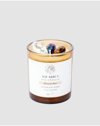 Silk Oil of Morocco - Aquarius Amber Natural Soy Candle