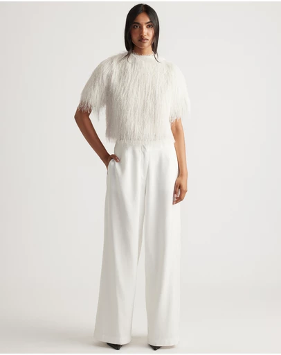 Decjuba - Kenzie Fluffy Lurex Cardigan