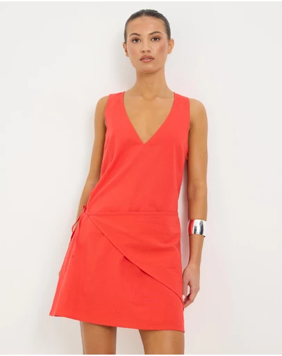 Calli - Darcy Scarf Mini Dress