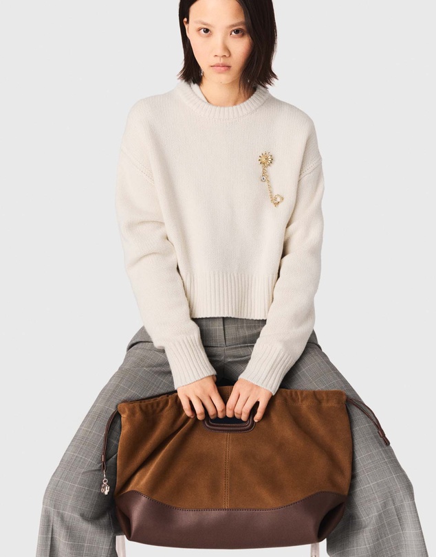 Maje - Miss M Cabas Mix Handbag