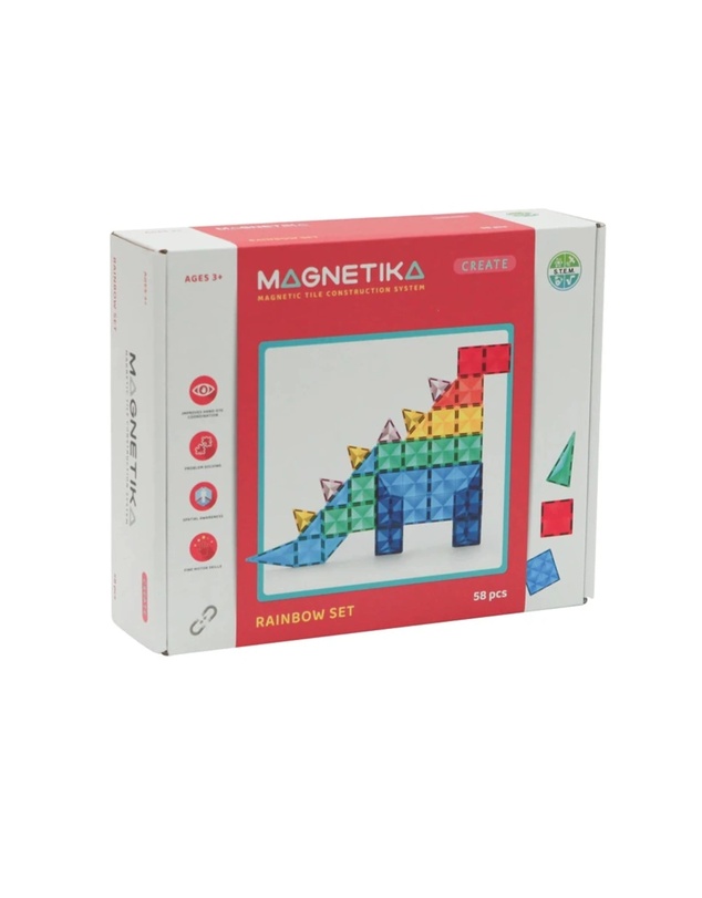 Magnetika - Rainbow Set 58pcs