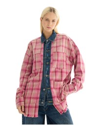 THE TALES - Utility Flannel And Denim Shirt