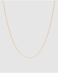 HOUSE OF SLANI - Gold Filled Rope Chain Necklace