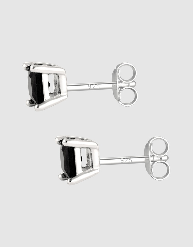 Kuzzoi - ICONIC EXCLUSIVE - Zirconia Stud Earrings in 925 Sterling Silver