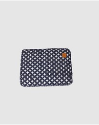 Mog & Bone - Classic Cushion Dog Bed - Navy Cross