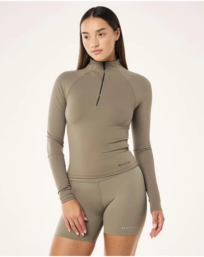 P.E Nation - Long Sleeve Routine Quarter Zip