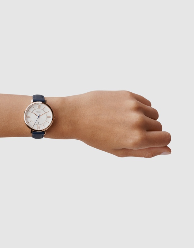 Fossil - Jacqueline Blue Analogue Watch ES3843