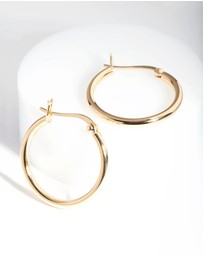 Lovisa - Gold Plated Sterling Silver Hoop Earrings