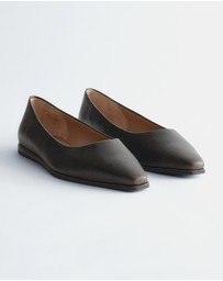 & Other Stories - Leather Ballet Flats