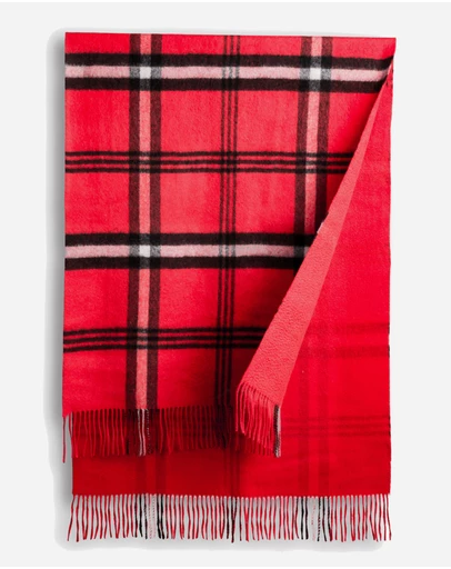 Ozwear Connection Uggs - Ugg 100% Australian Merino Wool Reversible Wrap Red