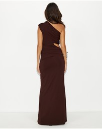 Dazie - Shoreline One-Shoulder Maxi Dress
