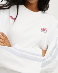 Cotton On Body Active - Long Sleeve Graphic Crew Tee