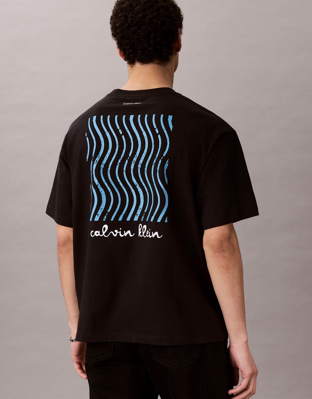 Calvin Klein Jeans - Line Logo Graphic Relaxed T‑Shirt