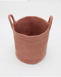 Phile - Toy Basket in Pink - Medium