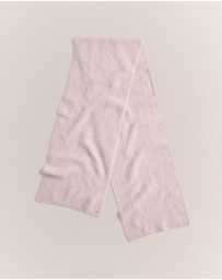 Trenery - Brushed Alpaca Scarf in Light Blush