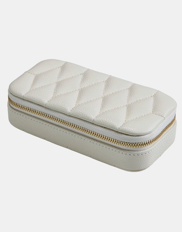 Wolf - WOLF Lauren Medium jewellery Box Ivory