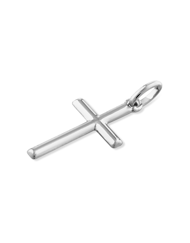 Michael Hill - Cross Pendant in 10kt White Gold
