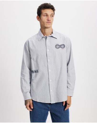Insignia Blue Stripe