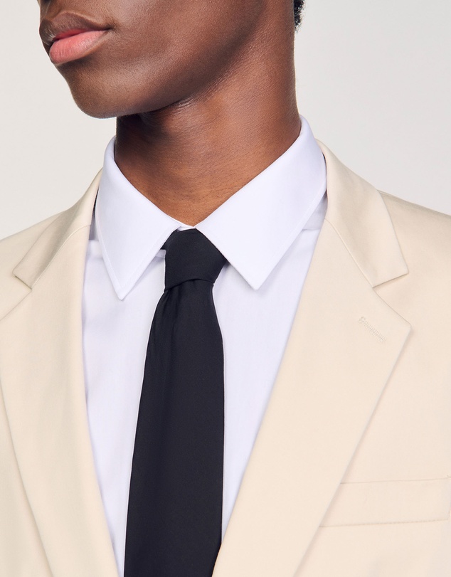 Sandro - Formal Destructure Cotton Jacket