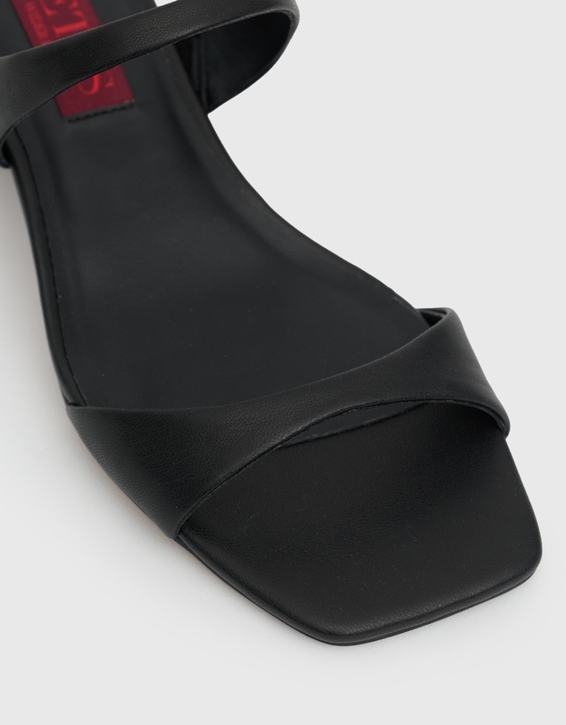 Betts - Wider Fit Argo Block Heel Mule Sandals