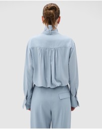 Oroton - Half Placket Button Shirt