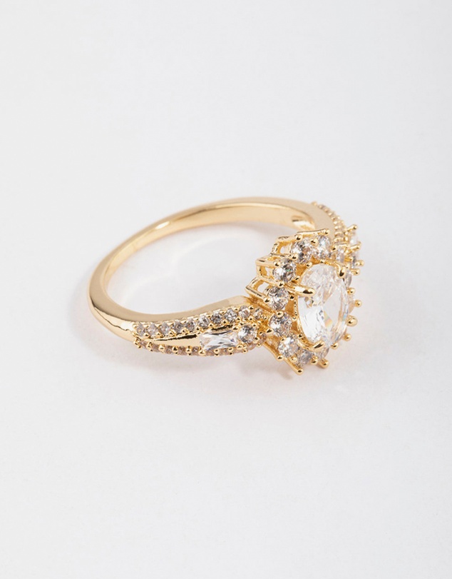 Lovisa - Gold Plated Opulent Statement Ring