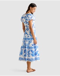 Forever New - Iris Tiered Ruffle Midi Dress