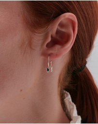 Karen Walker - Butterfly Hoop Earrings
