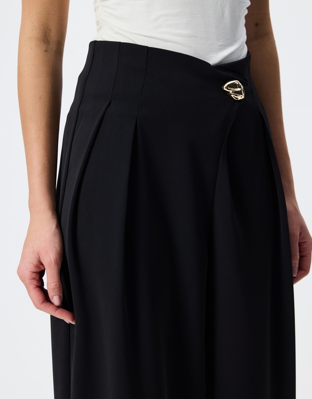 Tussah - Antonia Gold Trim Button Wide Leg Pants
