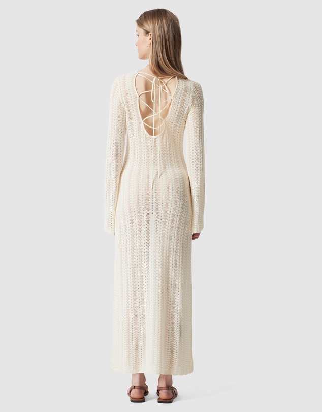 & Other Stories - Pointelle-Knit Midi Dress