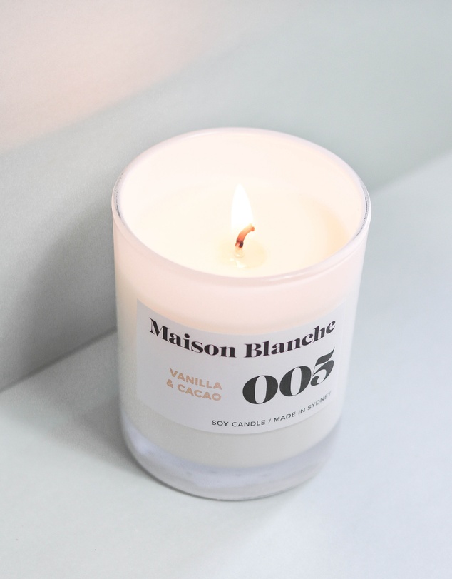 Maison Blanche - 005 Vanilla & Cacao - Large Candle