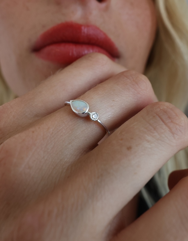 Luna Rae - Sterling Silver - Higher Love Ring