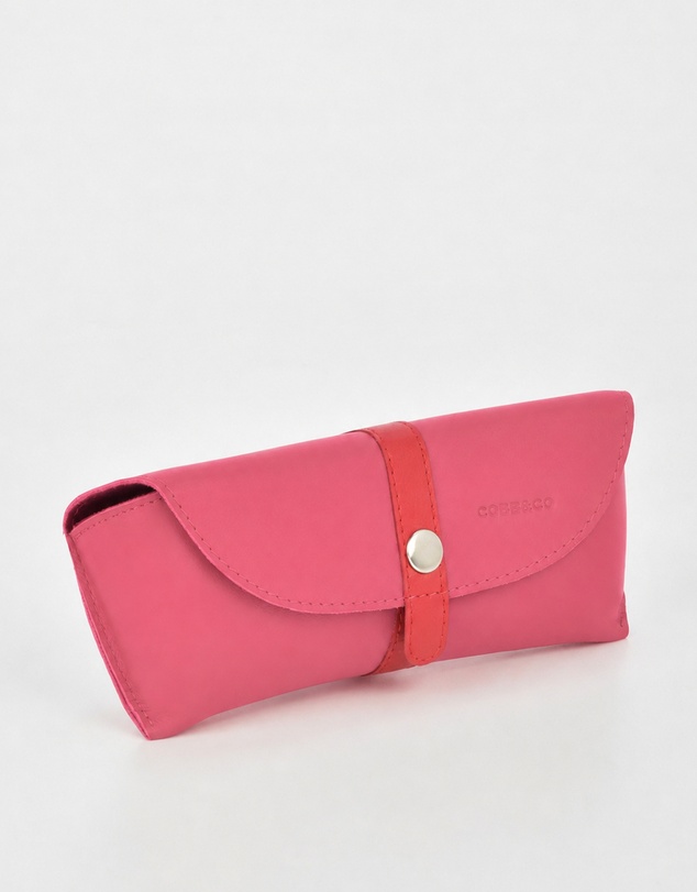 Cobb & Co - Iris Two Tone Leather Glasses Case