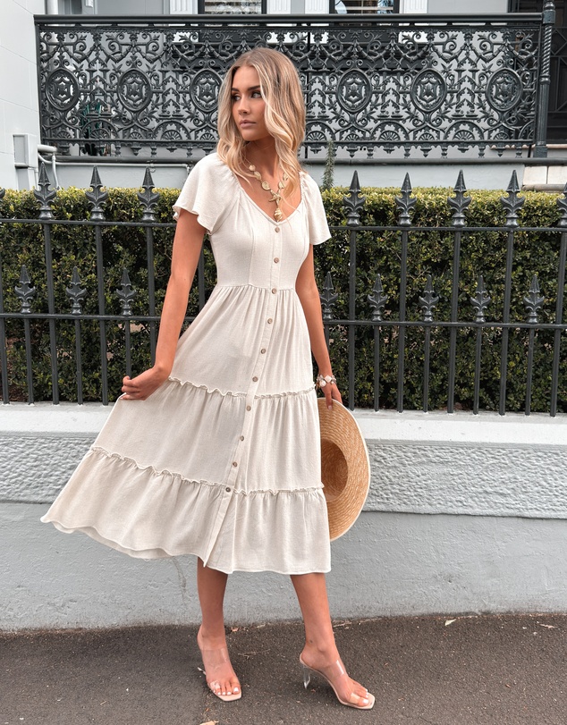 Esther & Co - Celie Dress - Beige