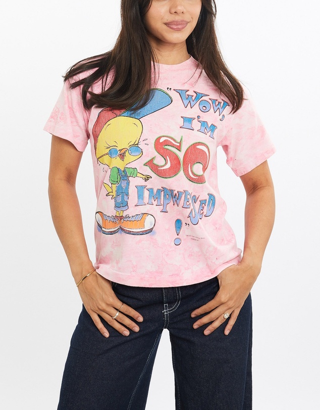 Vintage by The Real Deal - Pre Loved - Vintage 1997 Looney Tunes Tweety Tee