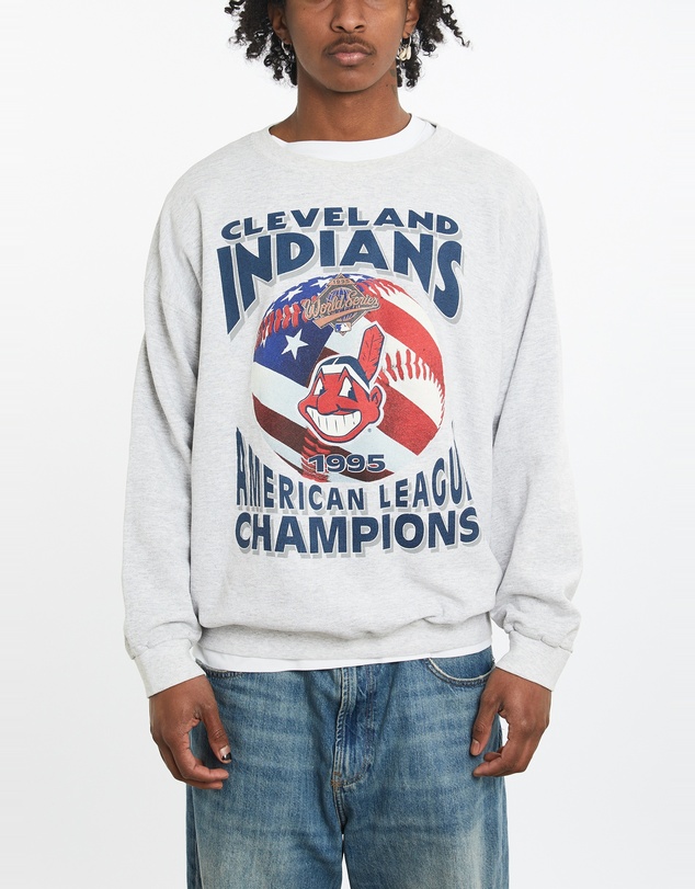 Vintage by The Real Deal - Pre Loved - 1995 MLB Cleveland Indians Sweatshirt