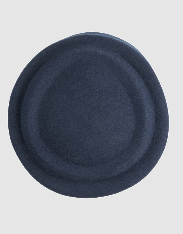 Max Alexander - Felt Black Pillbox Hat