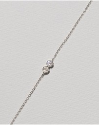 SAINT VALENTINE - Two Of A Kind Heart Bracelet - Silver