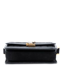 Pre-Loved by Azura Reborn - Pre-Loved Small Quilted Suede Solferino Satchel In Box