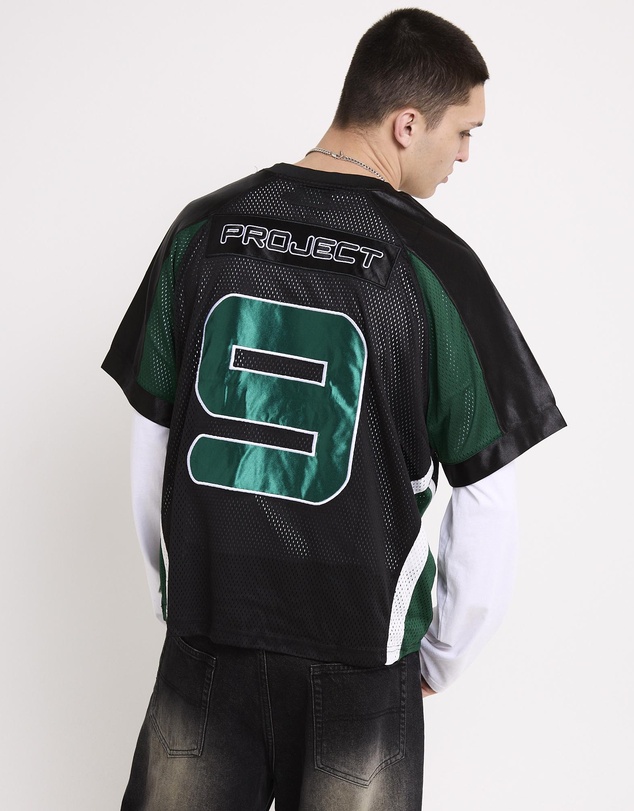 Spencer Project - Kelsey Mesh Jersey Shirt