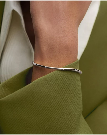 PDPAOLA - Air Silver Bangle