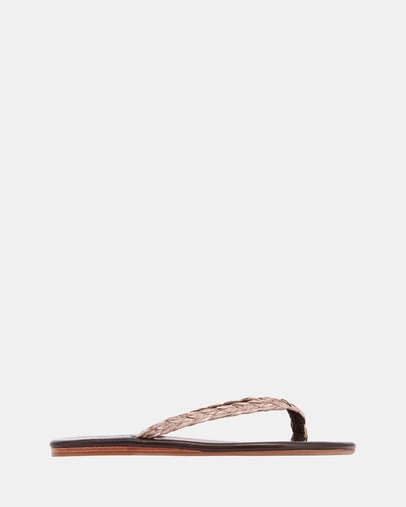 Ancient Greek Sandals - Saionara Raffia Sandals