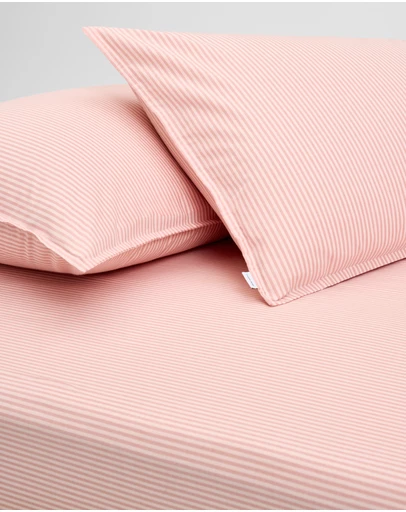 Country Road - Brae Australian Cotton Stripe Queen Fitted Sheet