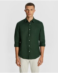 yd. - West Hampton Pure Linen Shirt