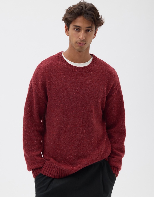 AERE - Wool Blend Relaxed Sweater