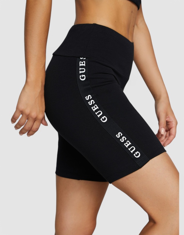 GUESS - Aline Active Logo Bike Shorts