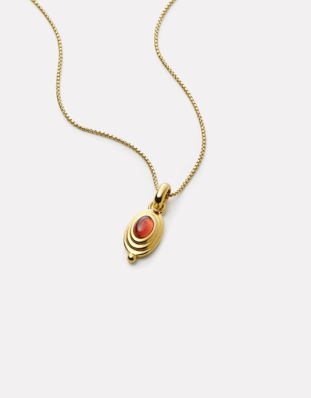 Najo - Horizon Garnet Necklace