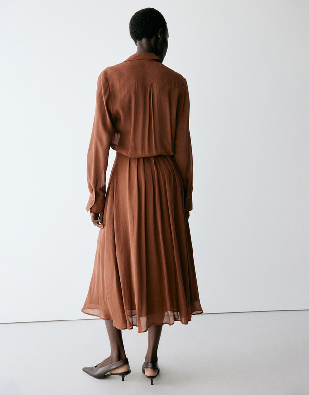 M.N.G - Belt Shirt Dress