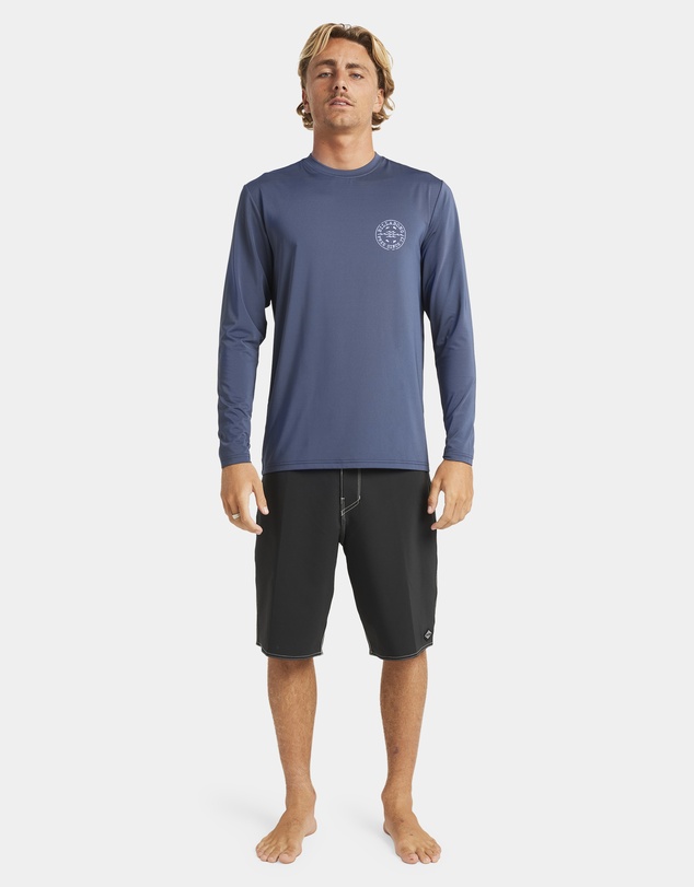 Billabong - Mens Big Wave Daz Long Sleeve Rash Vest